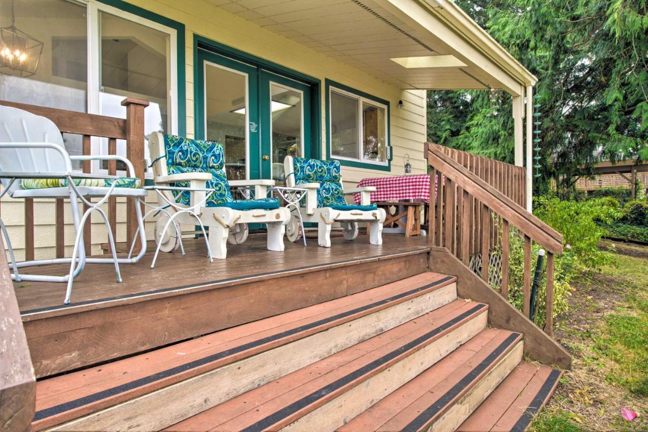 Warm Beach Hideaway With Private Beach! Stanwood Exterior foto